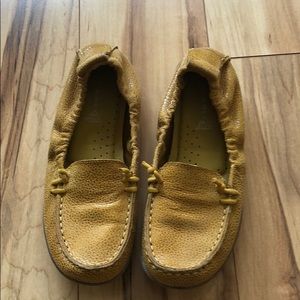 Hush puppy moccasins loafers.